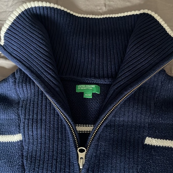 United Colours of Benetton quarter zip sweater - Picture 3 of 5